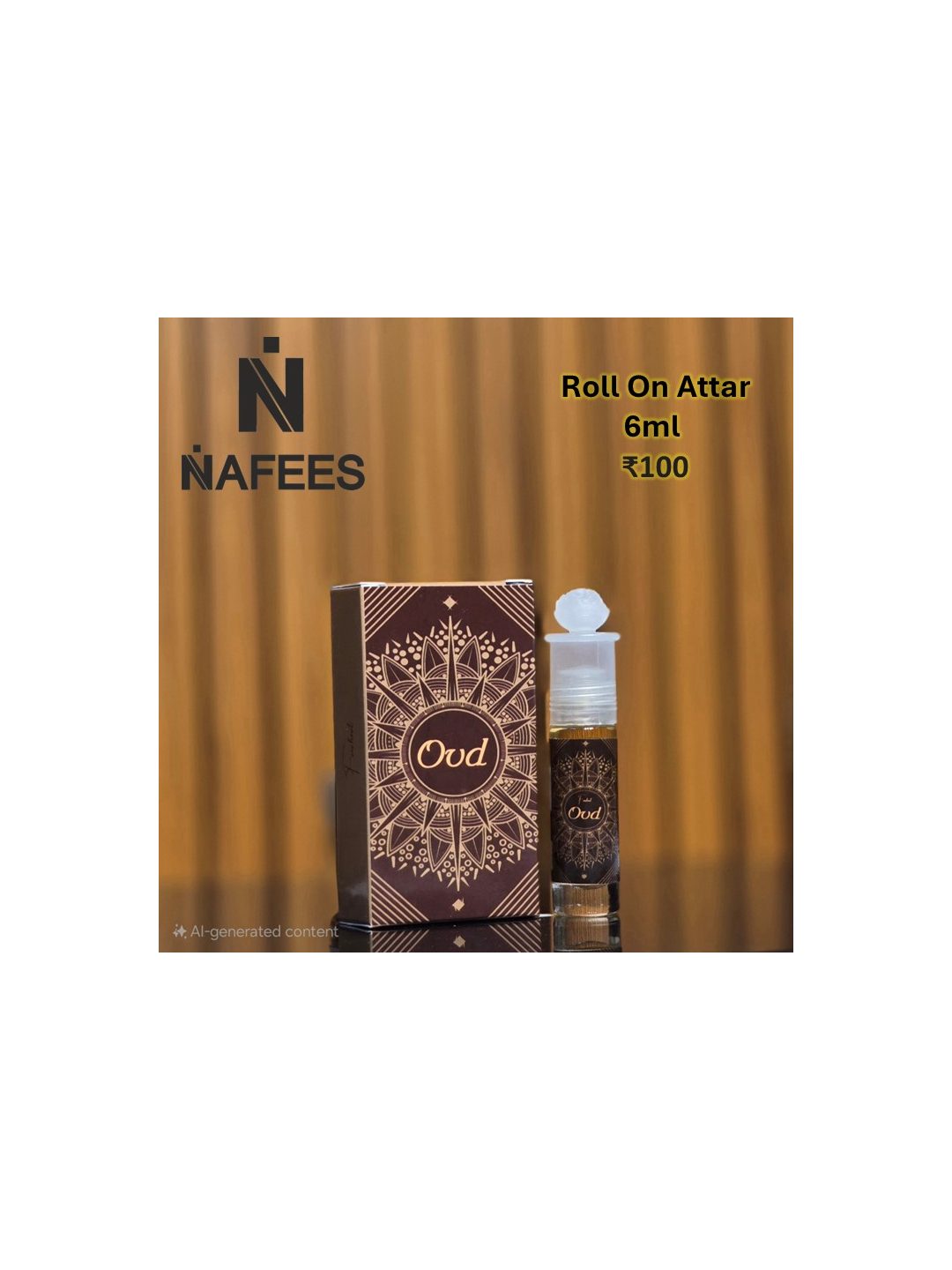 Nafees Brand Roll On 6ml - photo 4