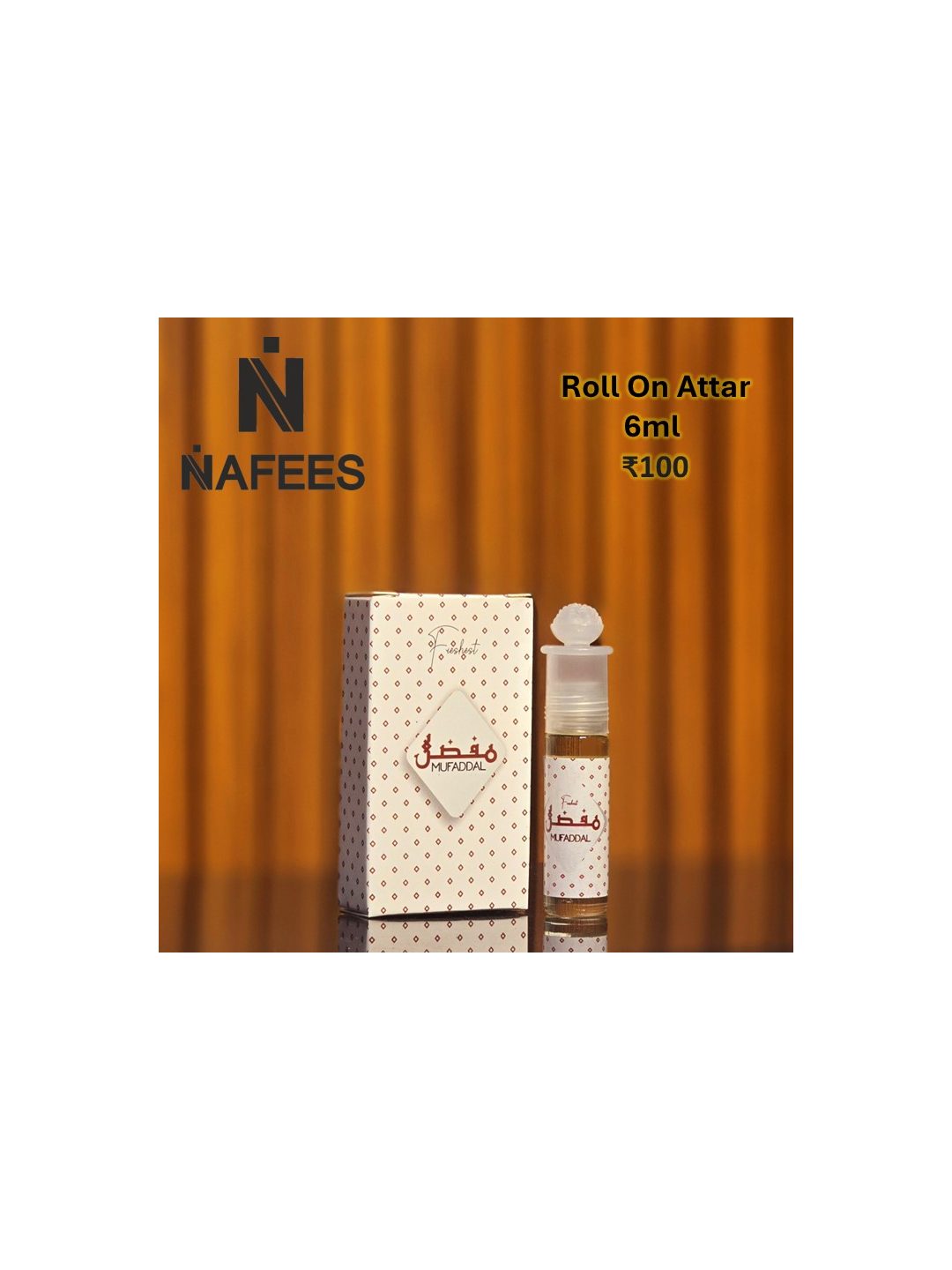 Nafees Brand Roll On 6ml - photo 7