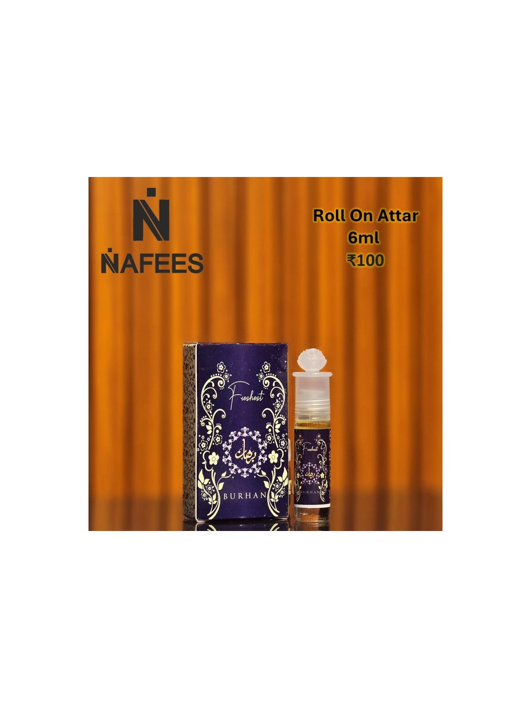 Nafees Brand Roll On 6ml - photo 9