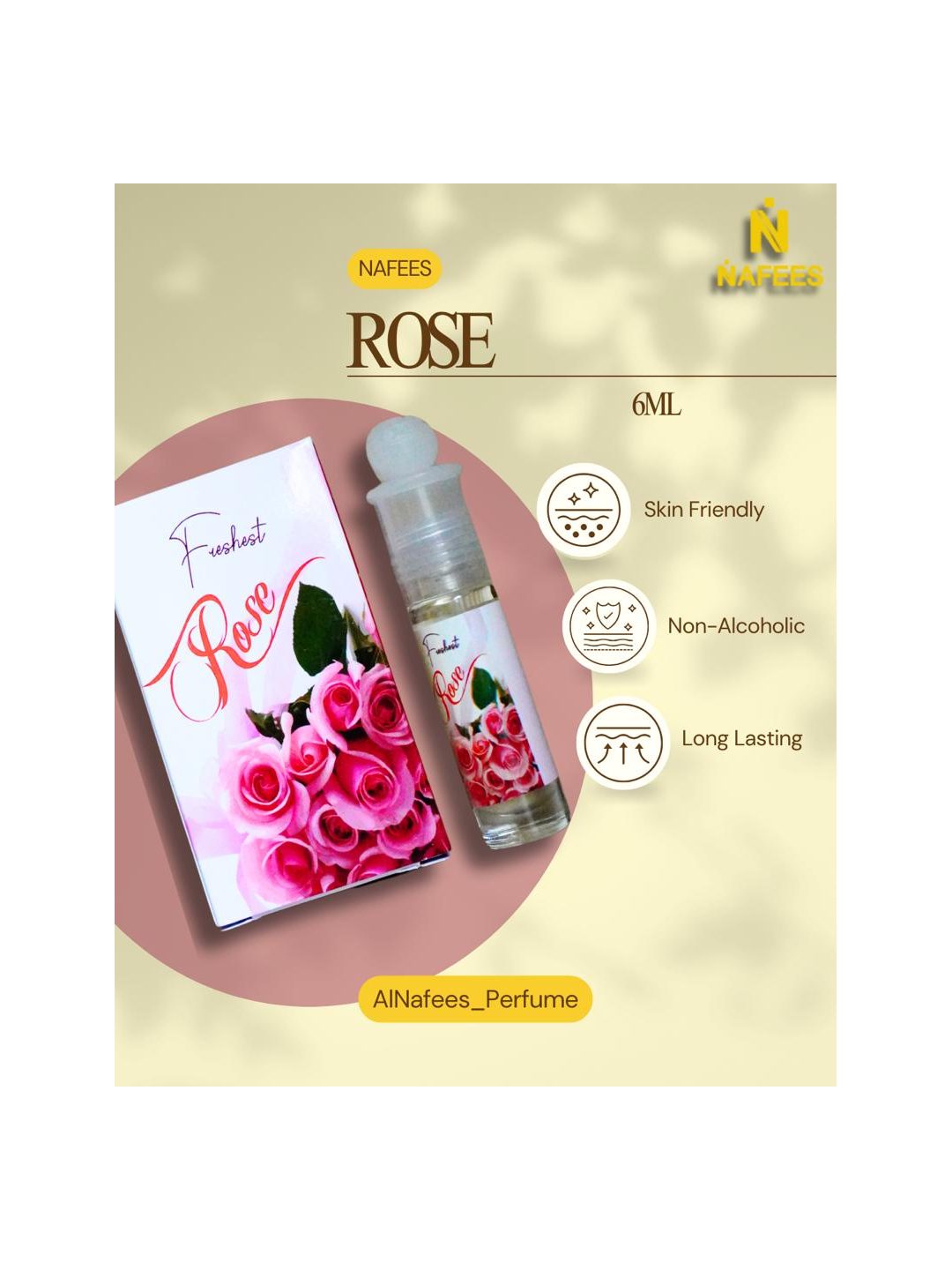 Nafees Brand Roll On 6ml - photo 12