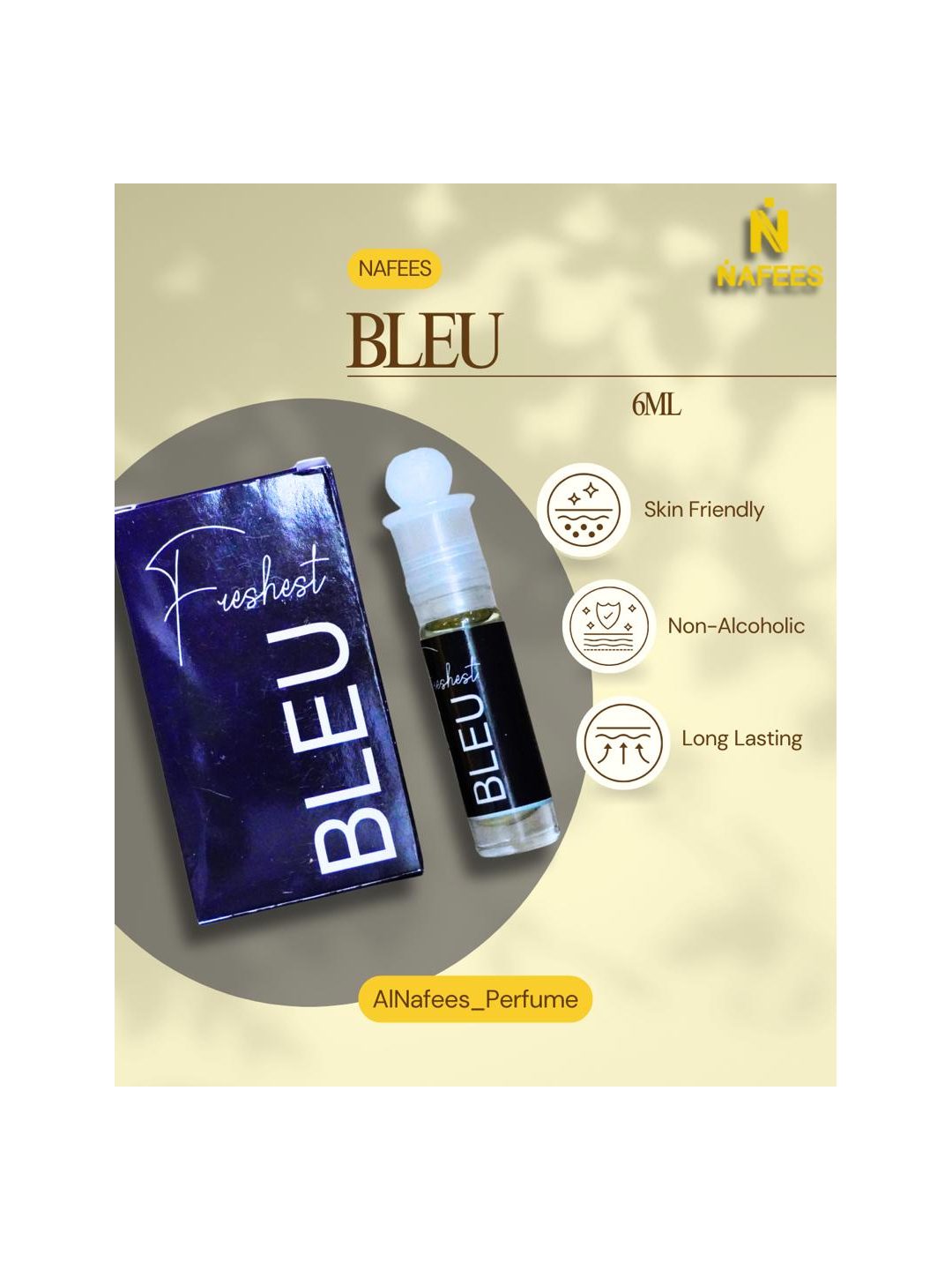 Nafees Brand Roll On 6ml - photo 13